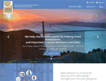 Tablet Screenshot of opeswealth.com